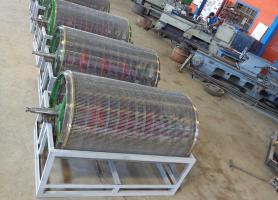 Fabricación de cilindros pescadores para celulosa y Fibrocemento